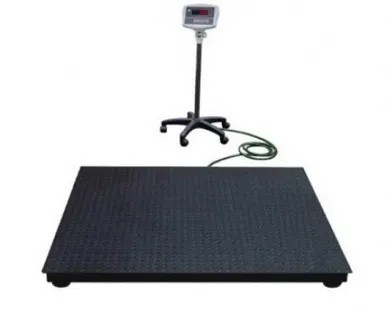 фото Платформенные весы ЕВ4-300 (1x1), индикатор WI-2R ПетВес