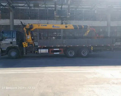 фото Аренда и услуги манипулятора HOWO, борт 12 тонн, 8 метров