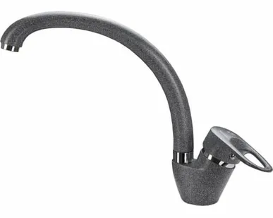 фото Дисма Смеситель для кухни VIGRO темно-серый VG901