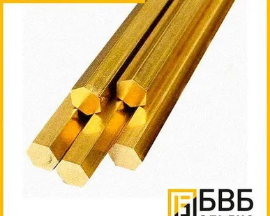 фото Шестигранник бронзовый БрОЦ4-3