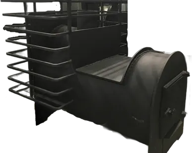 фото Печь для бани Мустанг 5 с площадкой под бак для воды с сеткой Стандарт 700 d-114