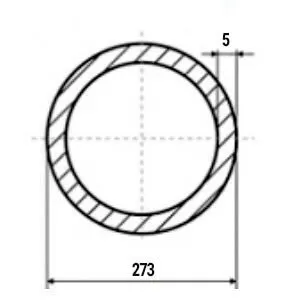 фото Труба электросварная 273х5.0