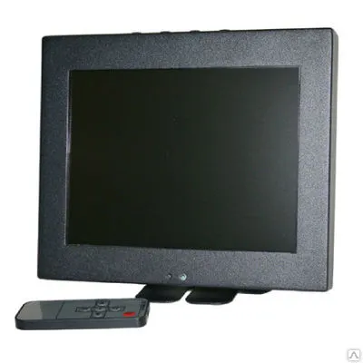 Фото №0 Монитор системы видеонаблюдения LED 17", метал. корпус, 1280х1024, 1000:1