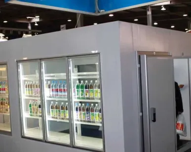 фото Холодная камера для молочной продукции.