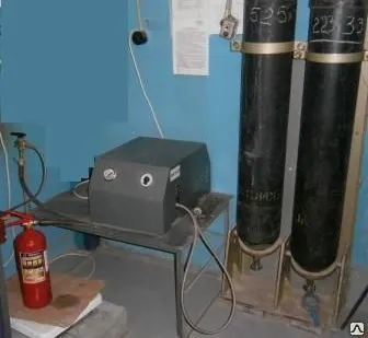 фото Зарядка углекислотного огнетушителя ОУ-8