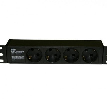 Фото №0 SHE10-4SH-IEC Блок розеток для 10" шкафов