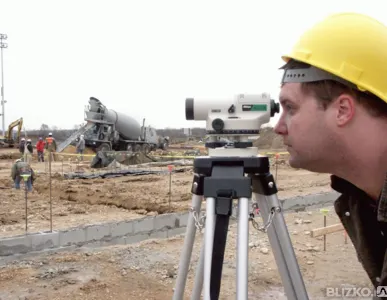 фото Разметка столбчатого фундамента