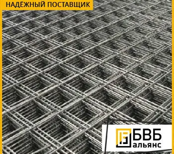 фото Сетка ВР-1 200х200х5 2000х3000 СТ3пс сварная