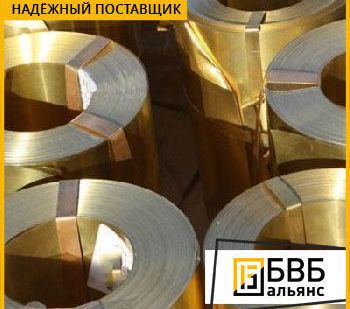 фото Лента латунная Л90 ГОСТ 8036-2013