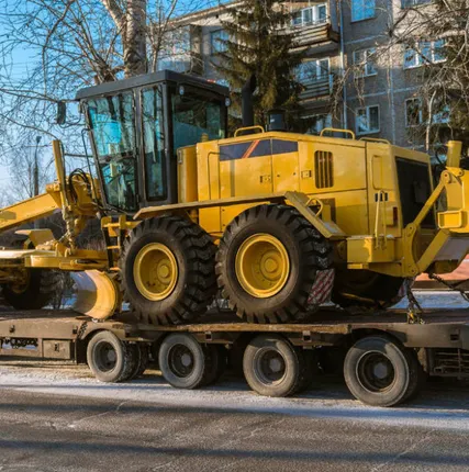 Фото №0 Перевозка грейдера