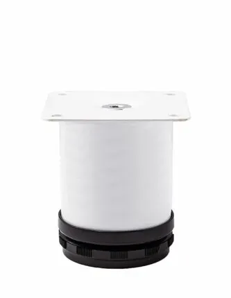 Фото №0 Опора меб. мет. d50 h50 с регул. белый AKS