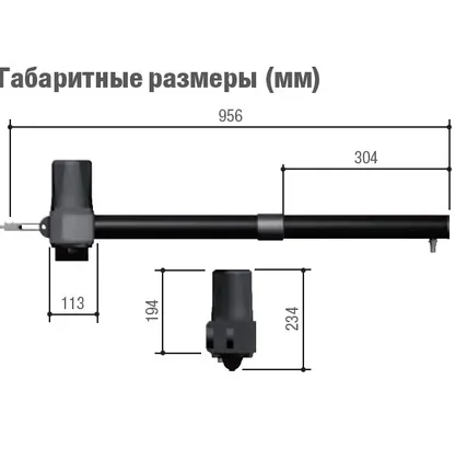 Фото №3 Комплект распашной автоматики CAME Krono 310