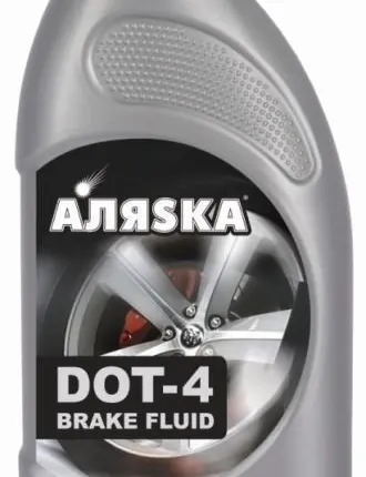 Фото №0 Тормозная жидкость Аляска Dot-4 (910 г.)