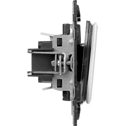 Фото №5 Выключатель 1-кл. СП Valena Allure 10А IP20 250В 10AX с лиц. панелью безвинт. зажимы механизм бел. Leg 752701