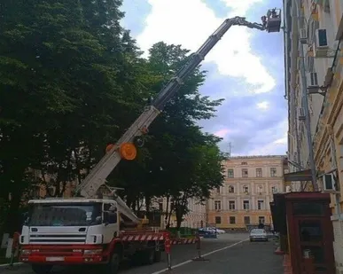 фото Аренда автовышки в мск