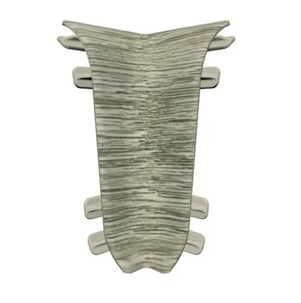 Фото №0 Угол ПВХ внутренний дуб пепельный