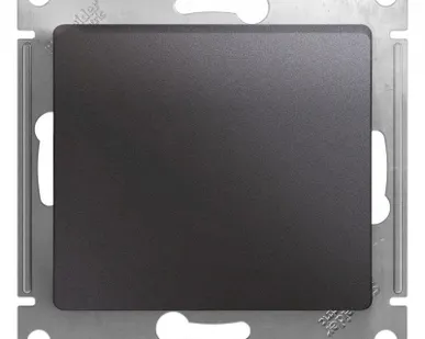 фото Механизм переключателя 1-кл. СП Glossa 10А IP20 (сх. 6) 10AX графит SchE GSL001361