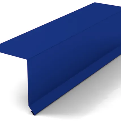 Фото №0 Планка торцеваяRAL 5002 ультрамарин 95*120*2000