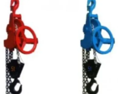 фото Тали ручные червячные стационарные 5 т, 9 м