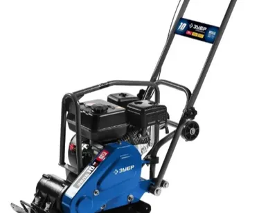 фото Бензиновая виброплита ЗУБР ЗВПБ-10 Г (65 кг)