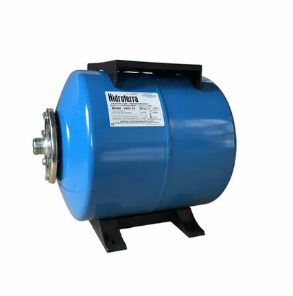 Фото №0 Бак мембранный д./водоснабжения горизонтальный VAO 24 л. Hidroferra