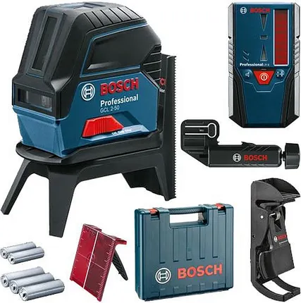 Фото №0 Лазерный нивелир Bosch GCL 2-15G + RM1 + BM3 + кейс (0.601.066.J00)