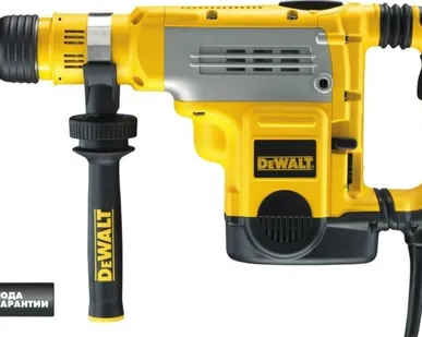 фото Перфоратор электрический 1,4 кВт 14 Дж DeWalt D25722K патрон SDS-Max