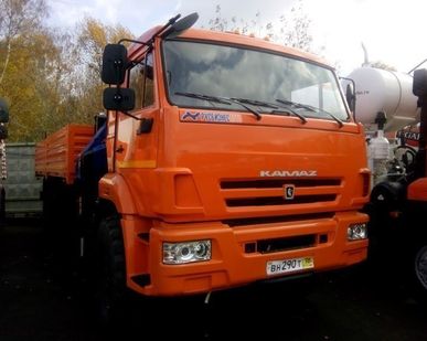 фото КМУ HD- 78 + FASSI F65A.0.21, борт.ст. 6,0 м (по ПТС 18045Е)
