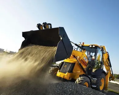 фото Услуги экскаватора погрузчика