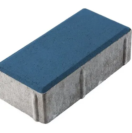 Фото №0 Плитка тротуарная бетонная АрБет Прямоугольник 1.П.4 синий (13,44м2)