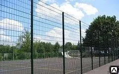 Фото №0 Забор (сетка-секция для забора) - рабица