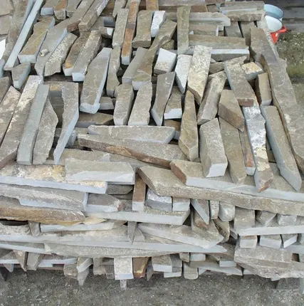 Фото №0 Плитка наборная из серого песчаника