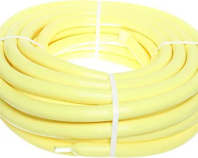 фото Шланг поливочный Ф3/4" (20 м.) арм. КАСКАД (желтый с зеленой полосой)