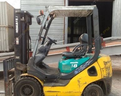 фото Аренда вилочного погрузчика (складского автопогрузчика) Komatsu FD15T-20, Воронеж