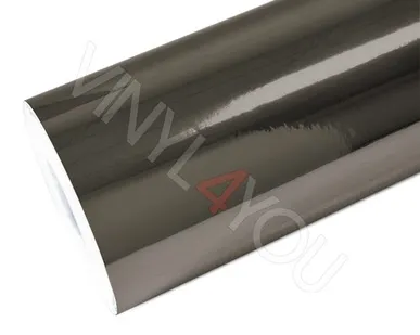 фото Пленка Зеркальный супер-хром черный с каналами