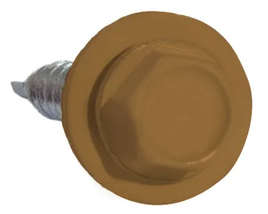 фото Саморез 5,5х19 HARDWEX RAL 1011 Коричнево-бежевый для крепления стальных листов к металлическим конструкциям 00000016659