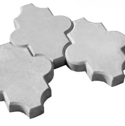 Фото №0 Тротуарная плитка " Клевер"