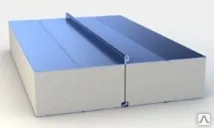 Фото №0 Кровельная панель 1176мм с утеплителем пенополистирол, толщина 120 мм