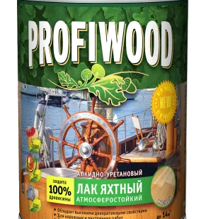 фото Лак яхтный PROFIWOOD глянцевый, 2.4 кг