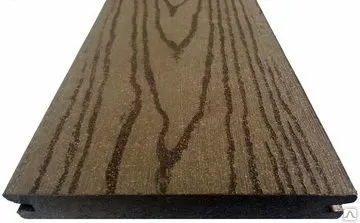 фото Террасная доска holzhof полнотелая шовная 22*140*4000мм