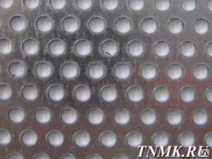 Фото №0 Лист перфорированный оцинкованный 1,5х1000х2000 мм Rv 5,0-8,0