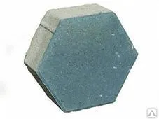 фото Плитка тротуарная &quot;Шестигранник&quot; H-60 (серая)