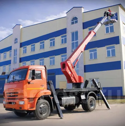 Фото №0 Аренда автовышки 18 метров