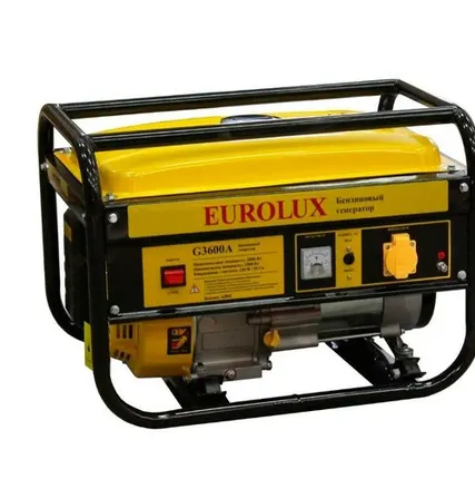 Фото №0 Eurolux Электрогенератор EUROLUX G3600A