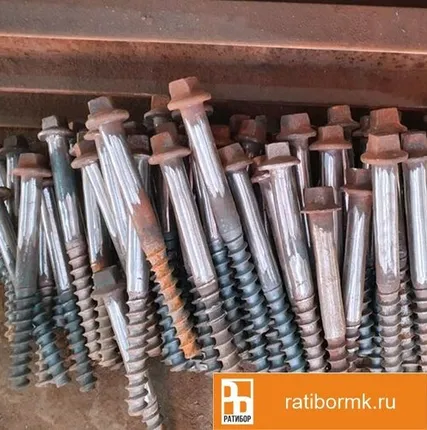 Фото №0 Шуруп путевой 2.24х170.01.15 ГОСТ 809-2020