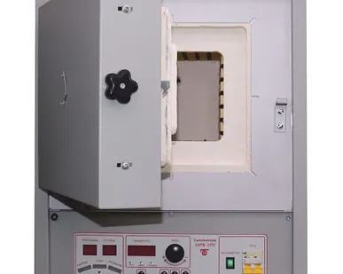 фото Муфельная печь ЭКПС-10 СПУ, мод. 14009.1Т (10 л, 1100 °C, многофункциональный блок МКУ, эжекторная вытяжка)