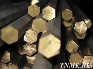 фото Шестигранник латунный 14 мм Л63 ГОСТ 2060-2006