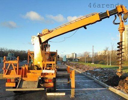 Фото №0 Вкручивание винтовых свай