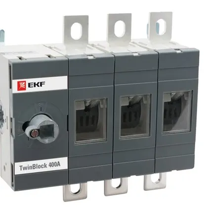 Фото №0 Рубильник 400A 3P без рукоятки управления TwinBlock...