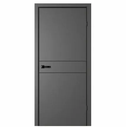 Фото №0 Дверь межкомнатная NEO 03 (Neo) глухая, эмалит, Графит 2000х800мм